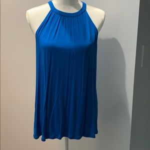 LOFT Blue sleeveless Top